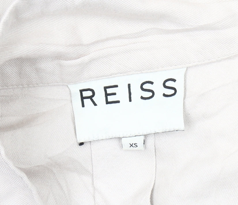 Reiss Women's Beige XS Blazer with Long Sleeves