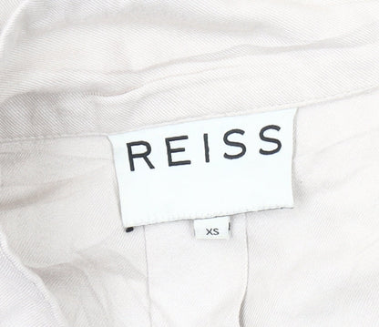Reiss Women's Beige XS Blazer with Long Sleeves