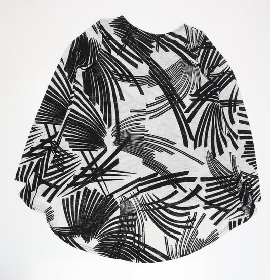 Apricot Women's Black Cape Jumper Size 10 - New