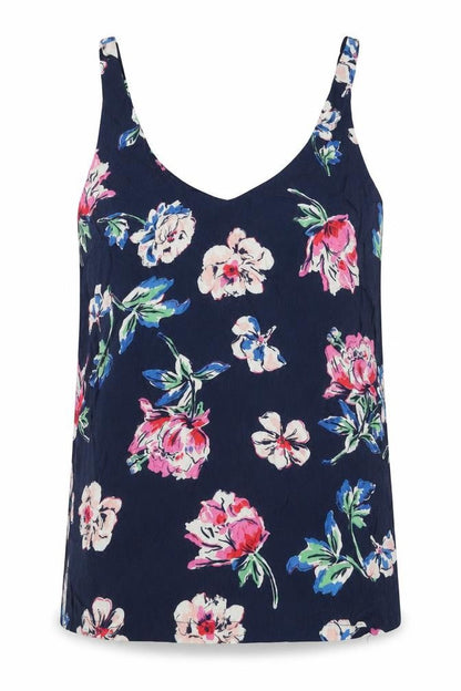 Womens UK Size 10 No Data Multicoloured Camisole Tank