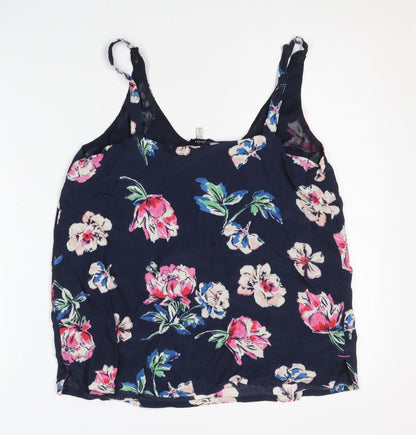 Womens UK Size 10 No Data Multicoloured Camisole Tank