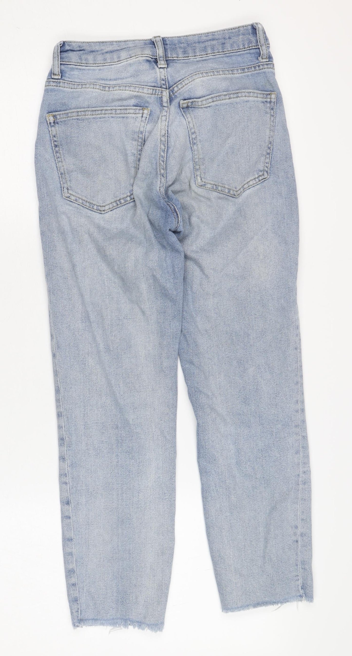 Topshop Women Blue Straight Jeans Size 8