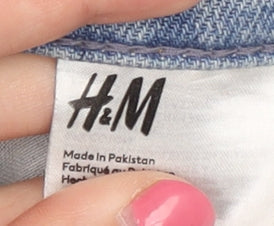 Womens UK Size 12 H&M  Straight Blue Jeans