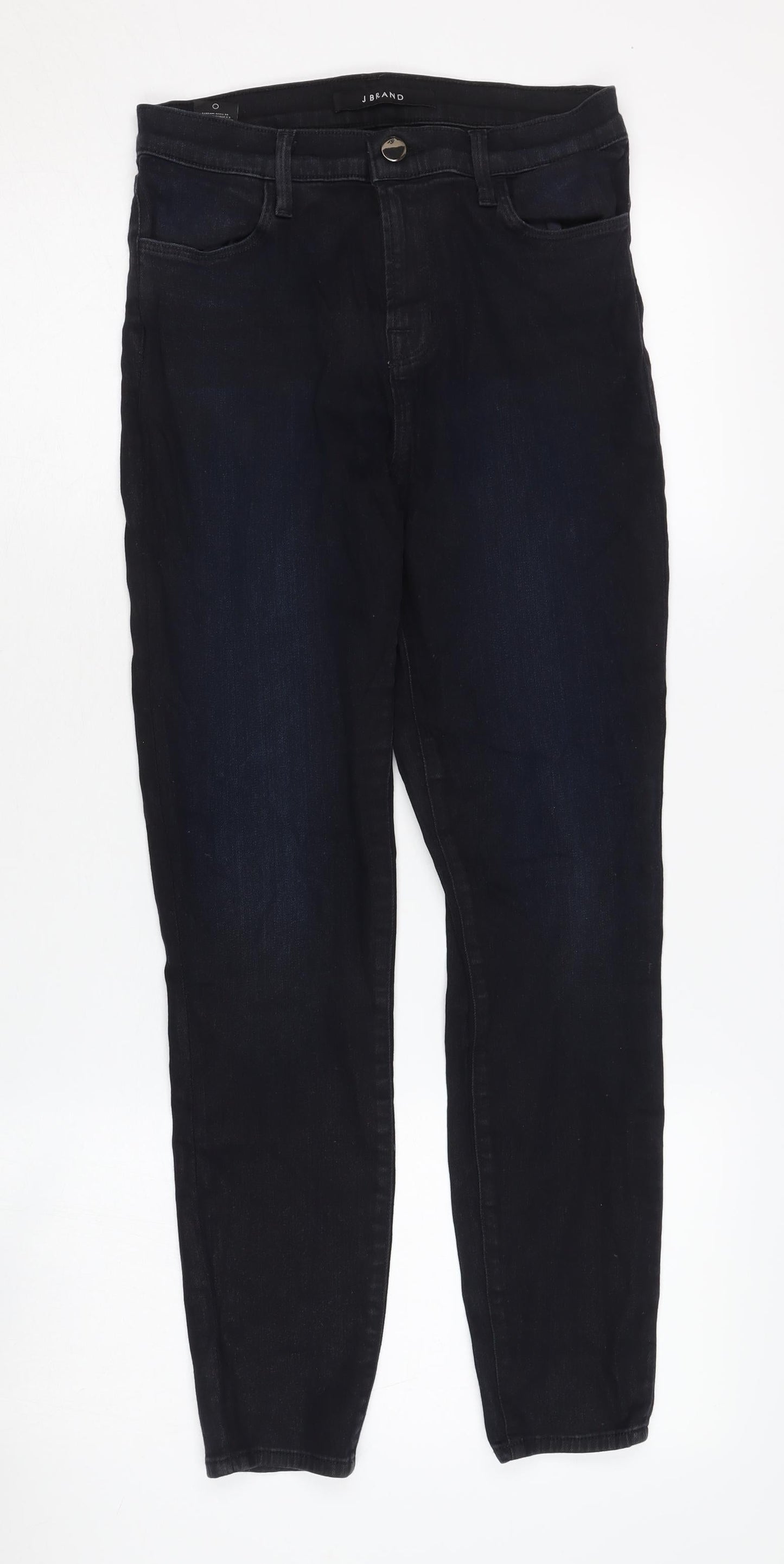 Womens UK Size 12 J Brand Slim Fit Skinny Black Jeans