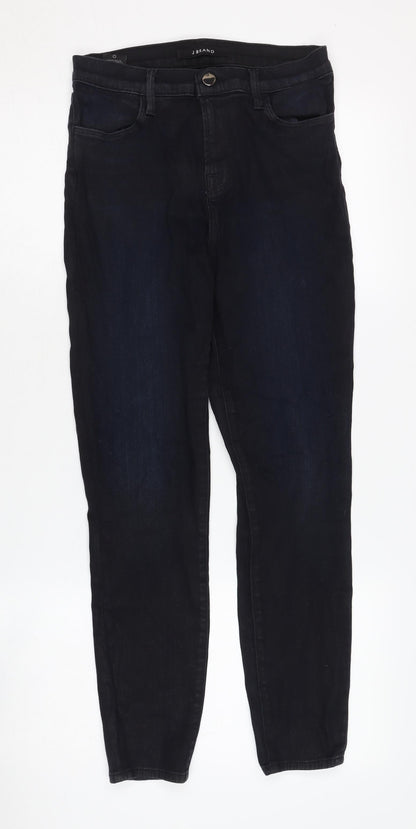 Womens UK Size 12 J Brand Slim Fit Skinny Black Jeans