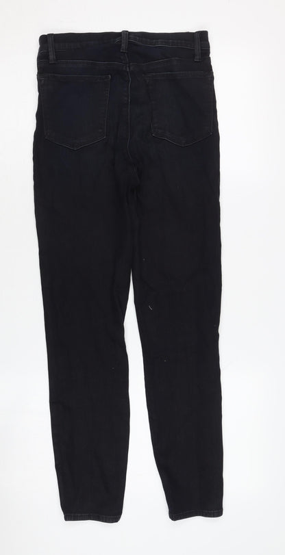 Womens UK Size 12 J Brand Slim Fit Skinny Black Jeans