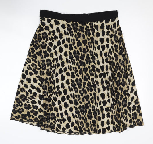 Womens UK Size 12 Zara Flare  Skirt