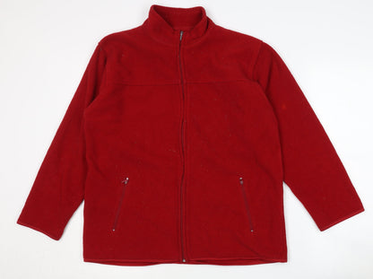 Womens UK Size M EWM Red Basic Jacket
