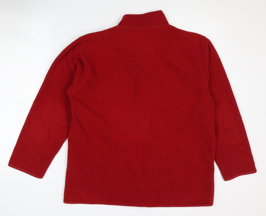 Womens UK Size M EWM Red Basic Jacket