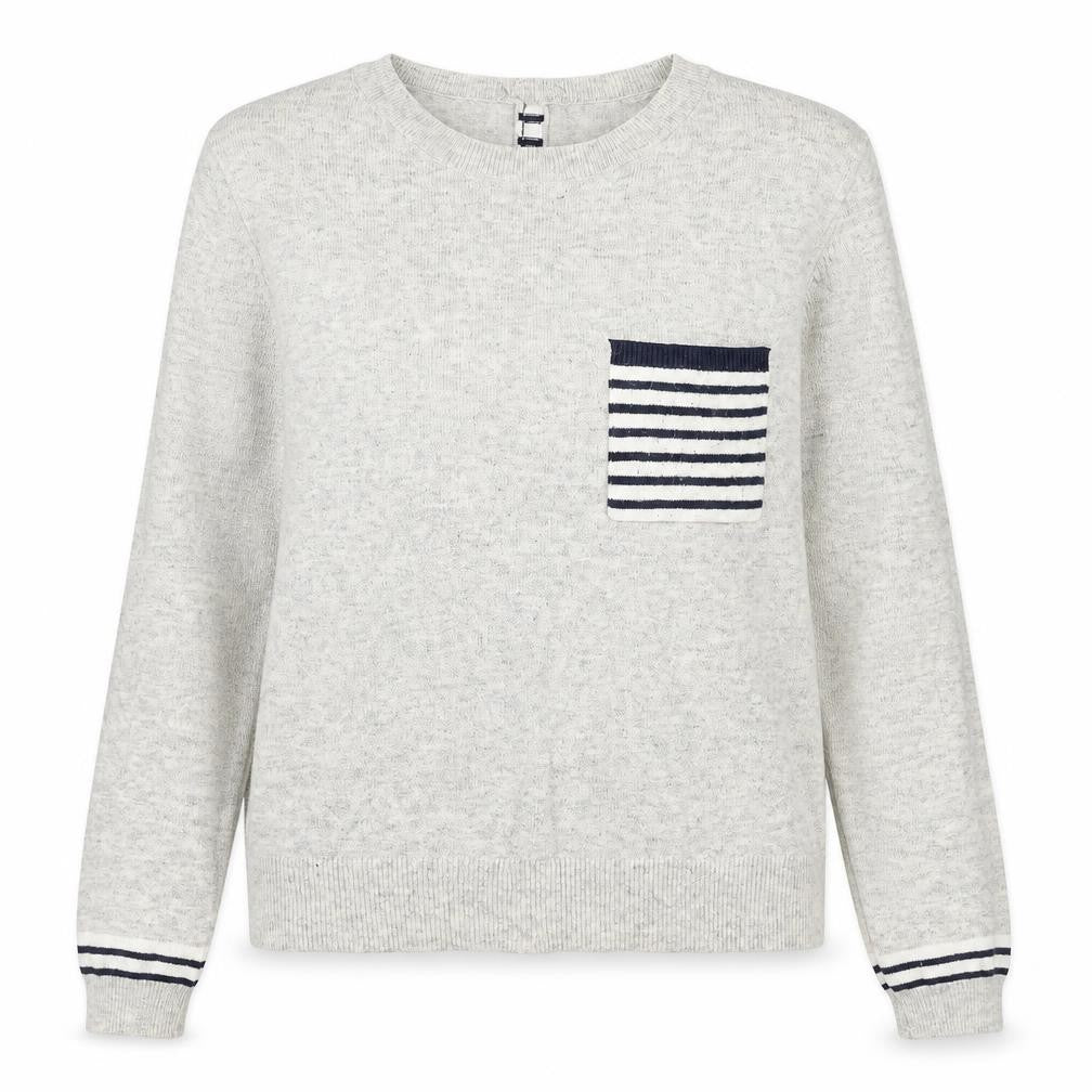 Womens UK Size M Oasis Grey Pullover Jumper