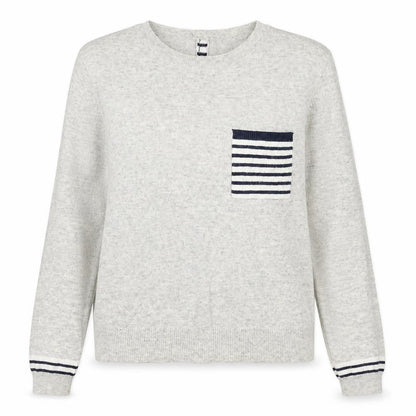Womens UK Size M Oasis Grey Pullover Jumper