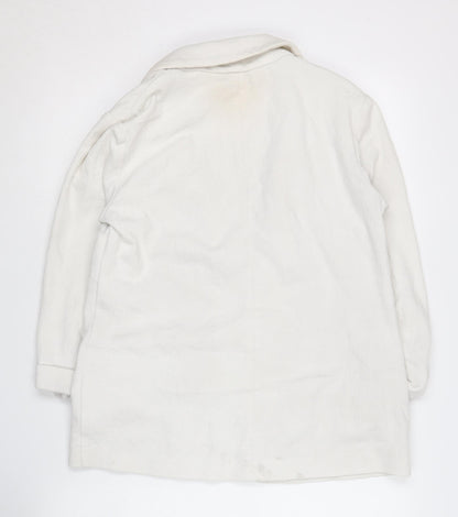 New Look Women's White Blazer Size 10