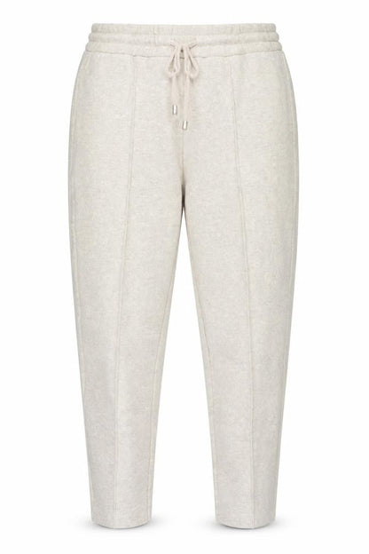 Womens UK Size S MNG Relaxed Fit Jogger Beige Trousers