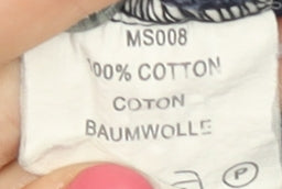 Oxford Blue Men's Large Polo Shirt Blue