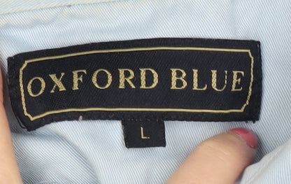 Oxford Blue Men's Large Polo Shirt Blue