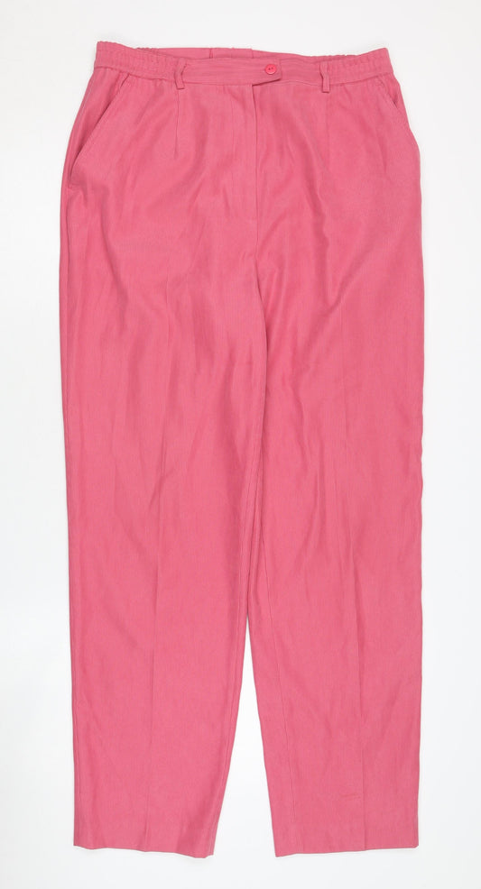 Womens UK Size 16 Oscar B   Pink Trousers