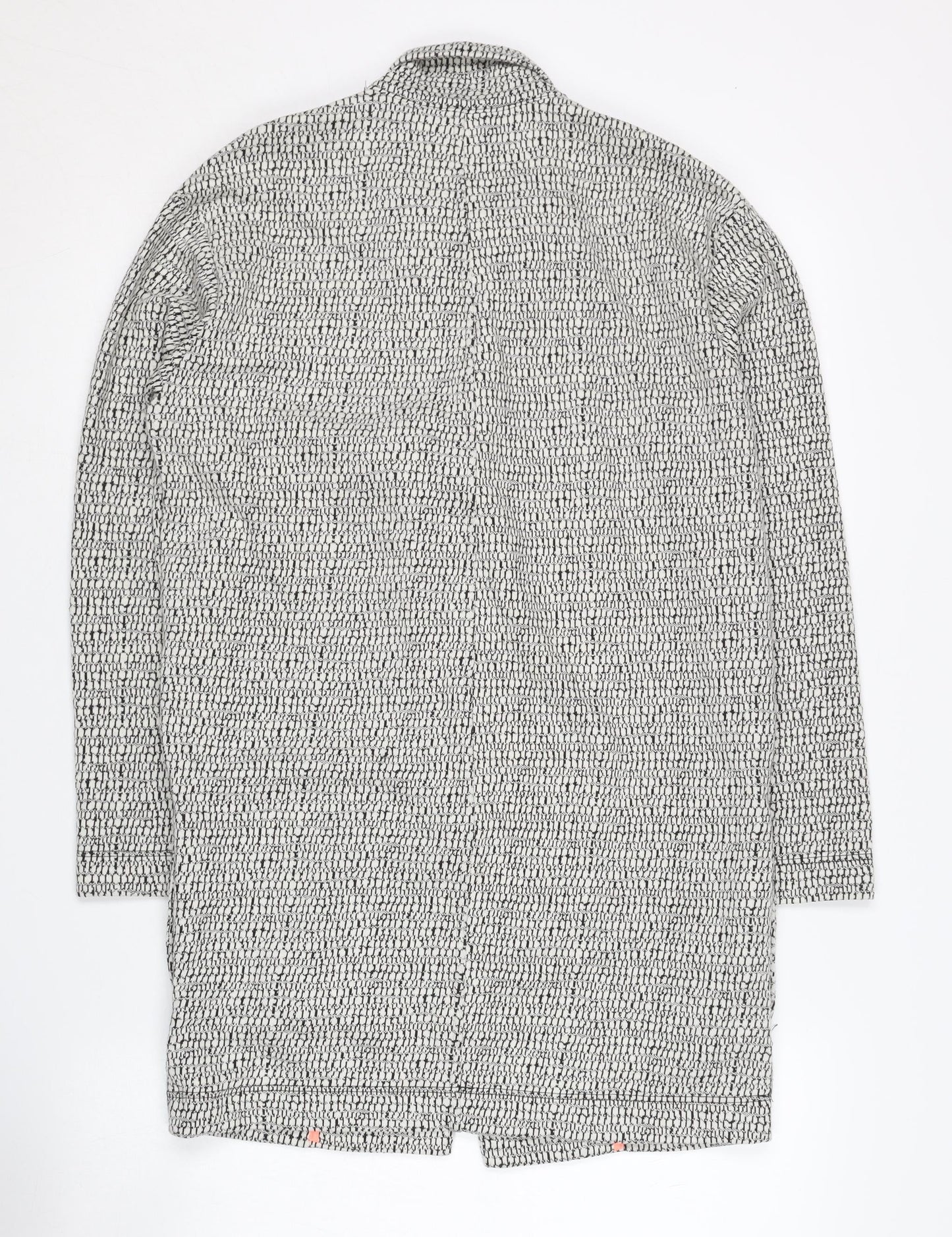 Miss Selfridge Women's Grey Blazer UK 8 Casual Regular Fit