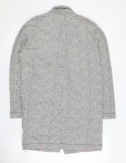 Miss Selfridge Women's Grey Blazer UK 8 Casual Regular Fit