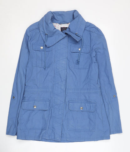 Womens UK Size 8 Marks and Spencer Blue Basic Jacket