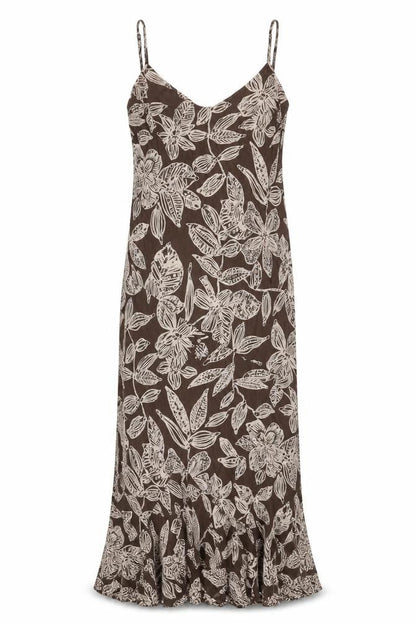 Marks and Spencer Women's Brown Slip Dress UK 12