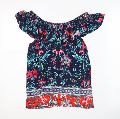 Womens UK Size S Monsoon Multicoloured Basic Blouse