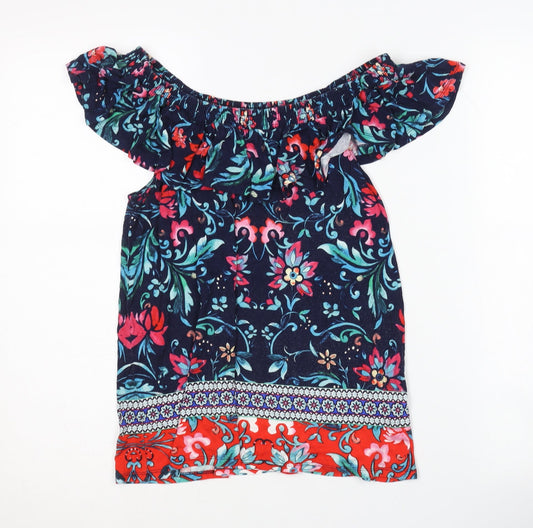 Womens UK Size S Monsoon Multicoloured Basic Blouse