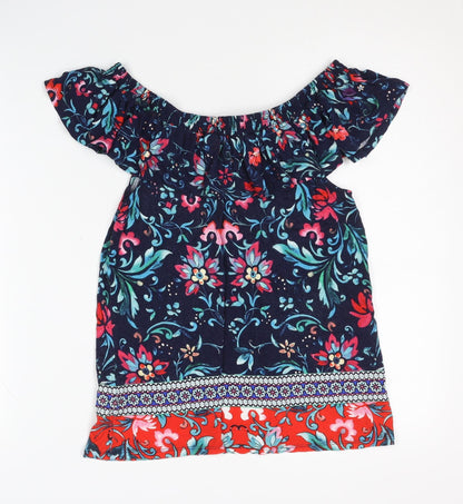 Womens UK Size S Monsoon Multicoloured Basic Blouse