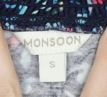 Womens UK Size S Monsoon Multicoloured Basic Blouse