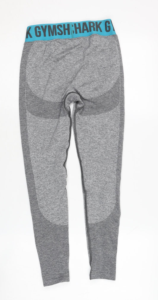 Gymshark Women's Grey Leggings Small - Stretch Activewear