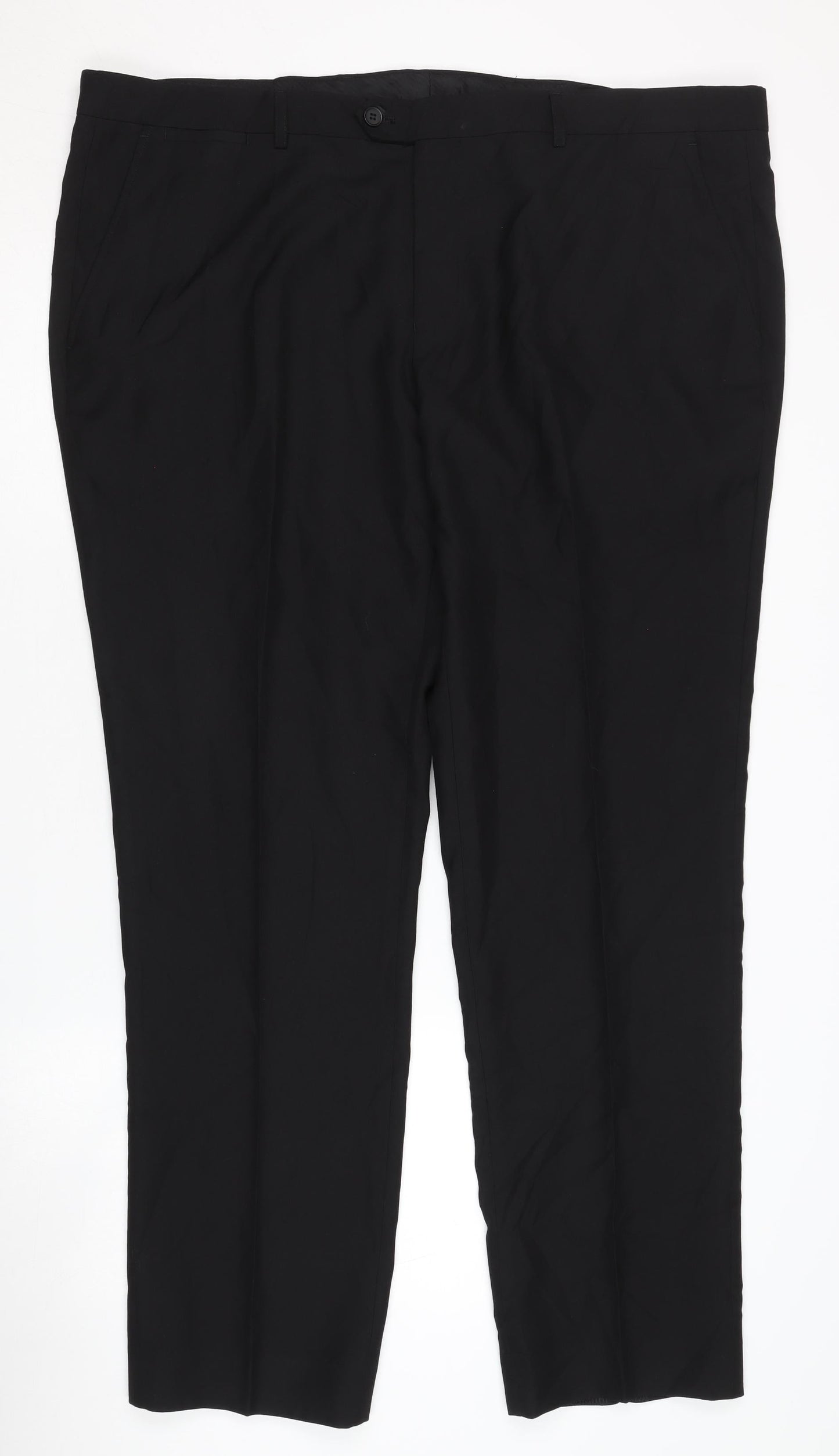 Williams & Brown Men's Black Trousers, Size 42