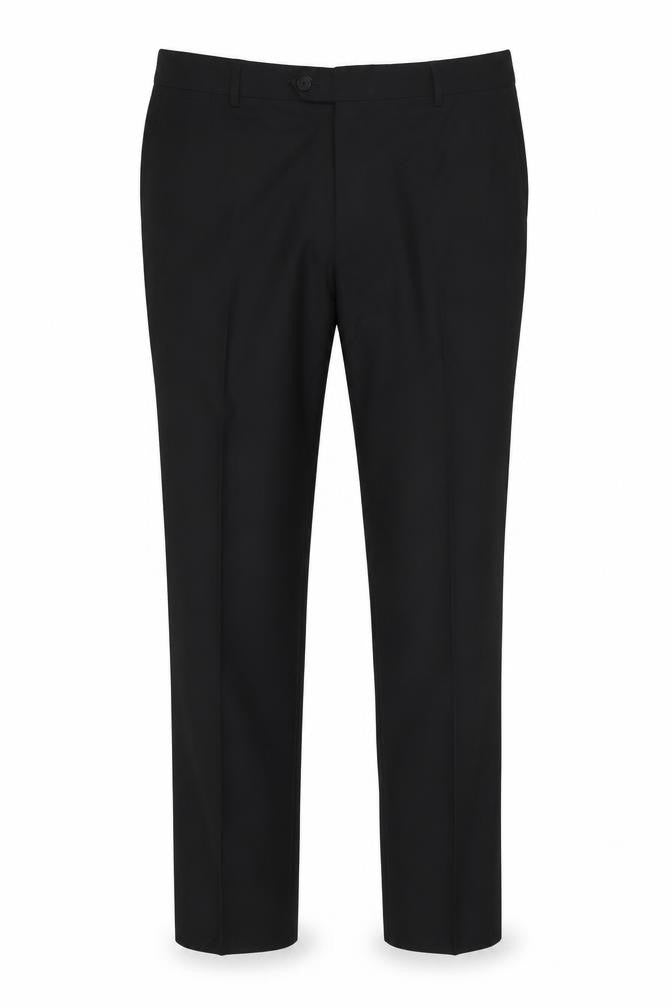 Mens UK Size 42 Williams & Brown   Black Trousers