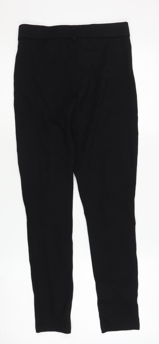 Womens UK Size M Zara   Black Trousers
