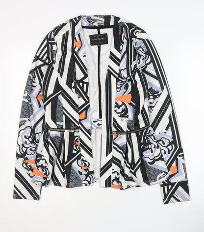 River Island Women's Multicoloured Blazer Size 10