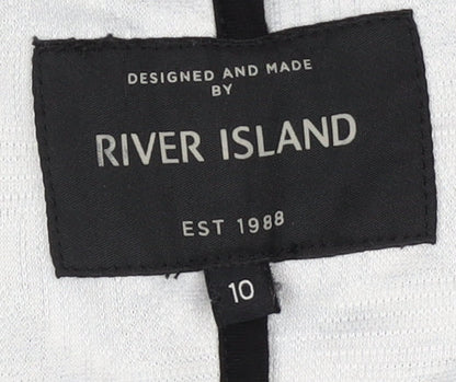 River Island Women's Multicoloured Blazer Size 10