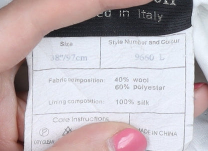 Boland Sidon Men's Beige Wool Trousers Size 38