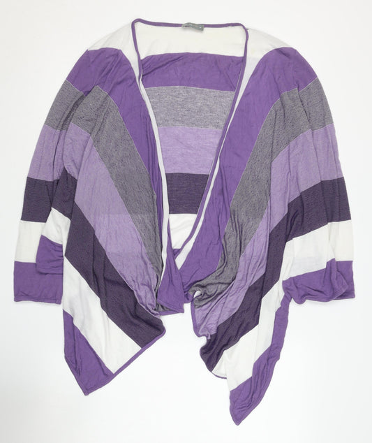 Womens UK Size 14 Marks and Spencer Purple Cardigan Jumper