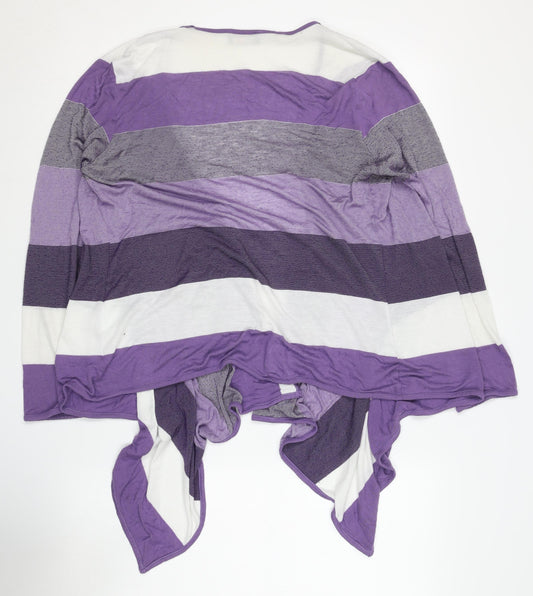 Womens UK Size 14 Marks and Spencer Purple Cardigan Jumper