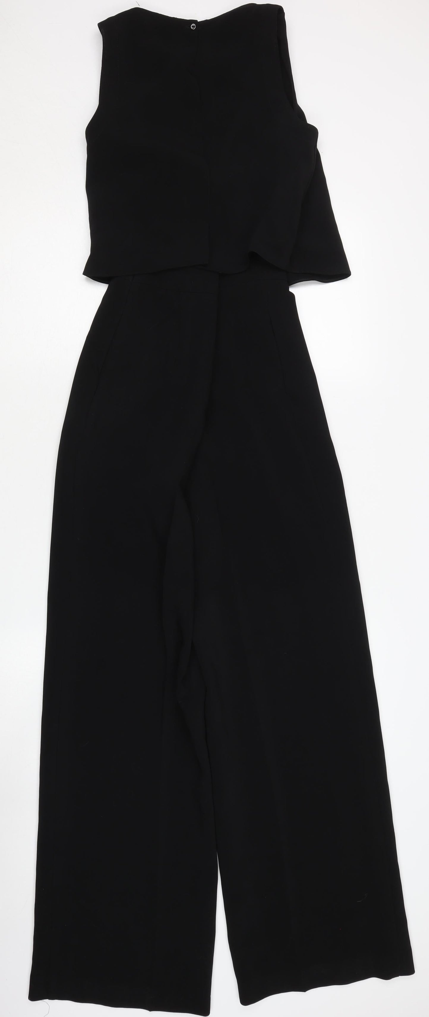 Zara Women's Black Sleeveless Jumpsuit XS