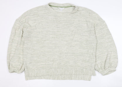 Time and Tru Women's Green Pullover Jumper, Size 20