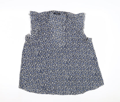 Parfois Women's Multicoloured Blouse Sleeveless V-Neck