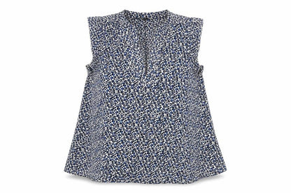 Parfois Women's Multicoloured Blouse Sleeveless V-Neck