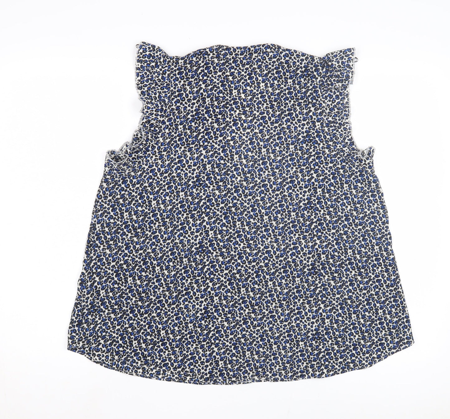 Parfois Women's Multicoloured Blouse Sleeveless V-Neck