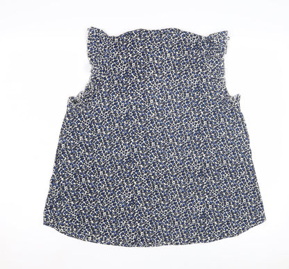 Parfois Women's Multicoloured Blouse Sleeveless V-Neck