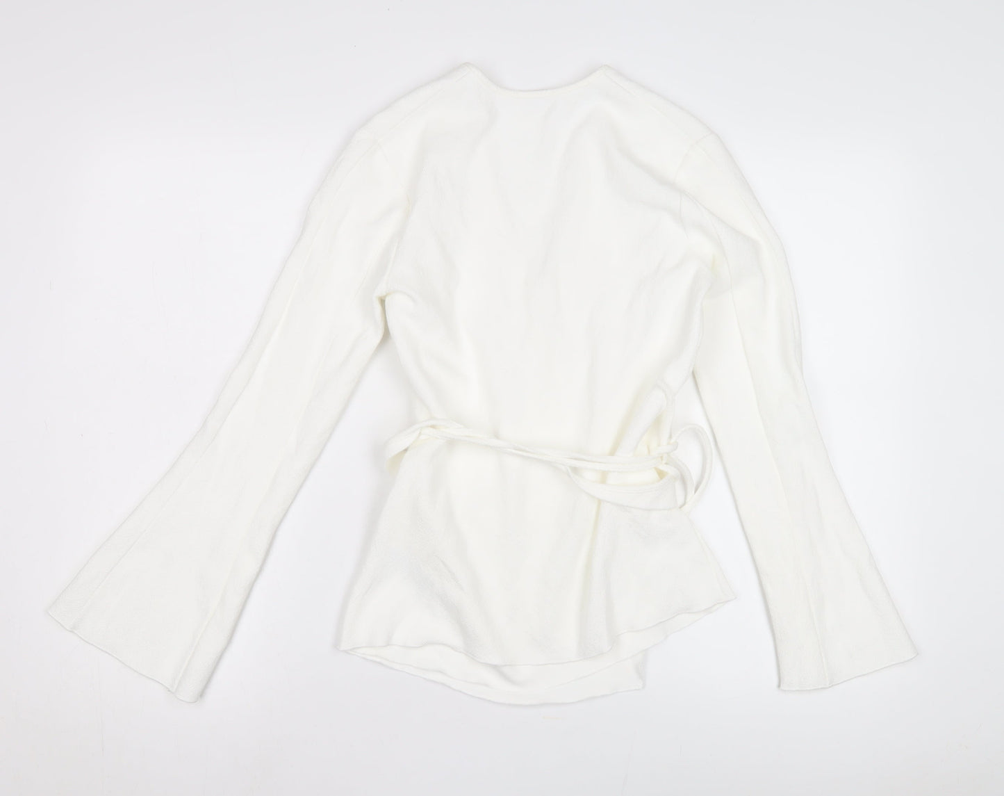 Womens UK Size XS Jigsaw White Wrap