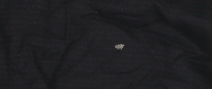Womens UK Size 8 Divided Black Basic Blouse