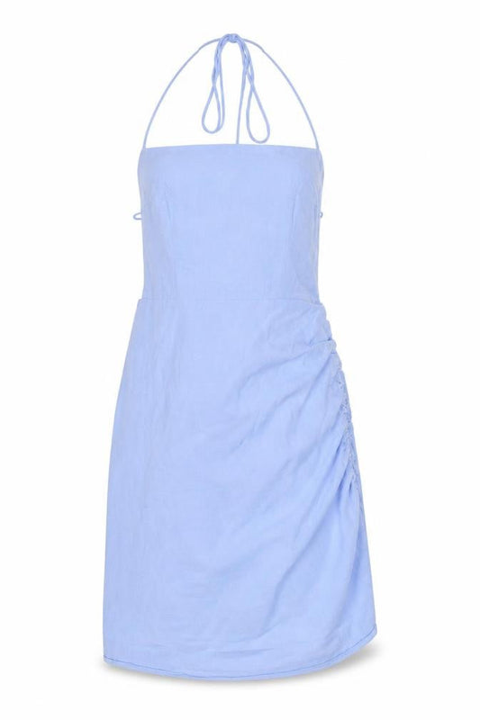 Bardot Women's Blue Halter Dress, Size 10