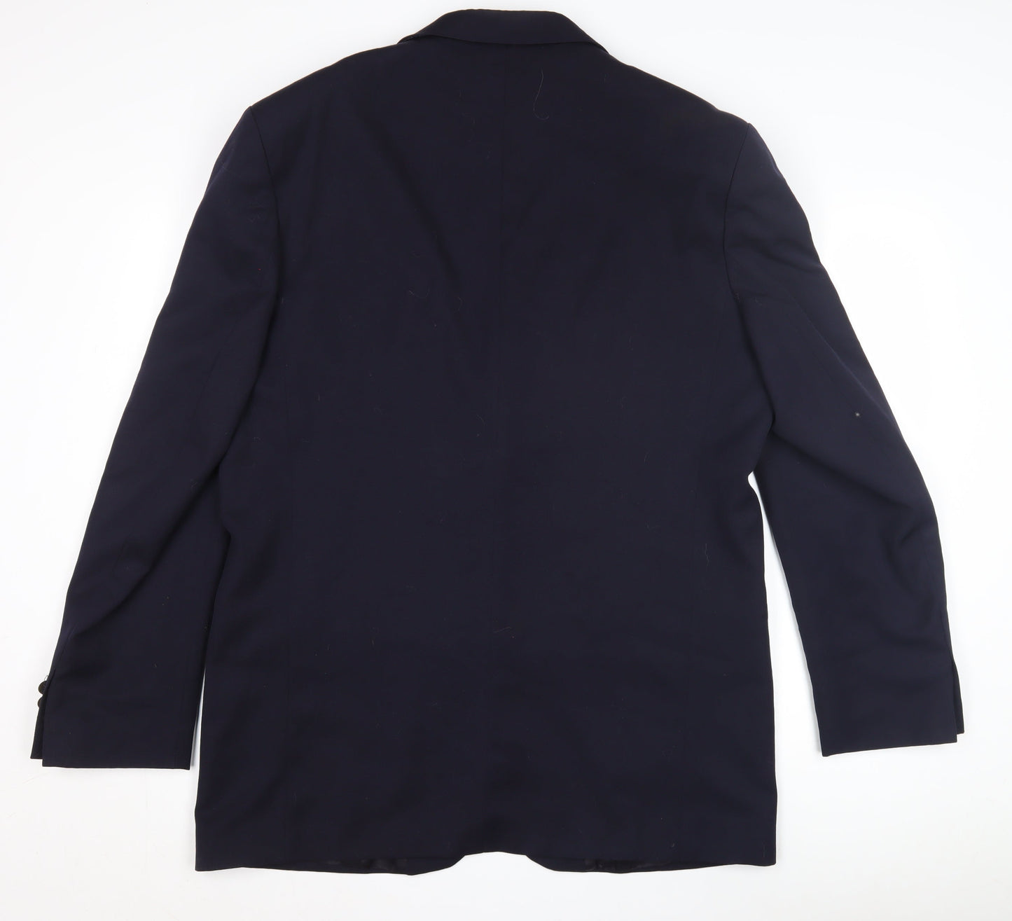 Principles Men's Blue Wool Blazer 42L Long Jacket