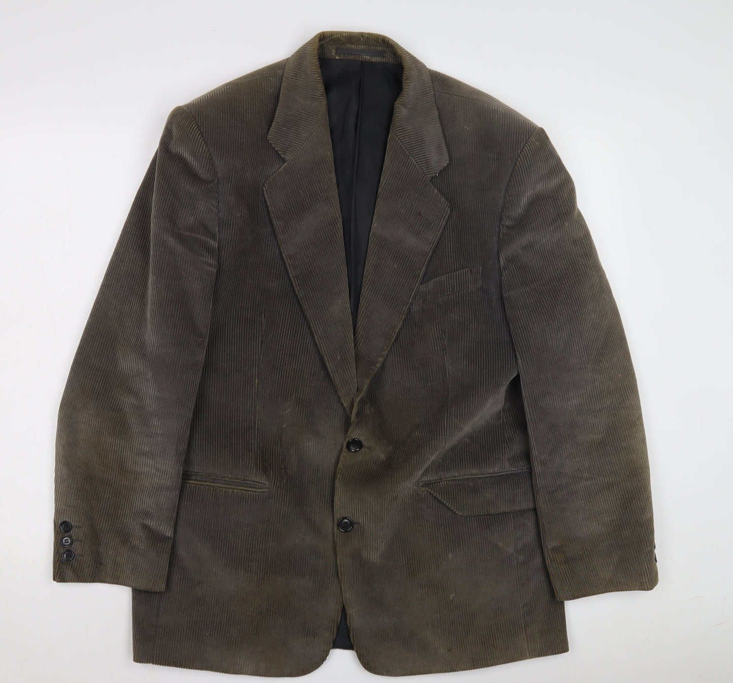 Balex Men's Brown Corduroy Blazer 40 in Lined Casual