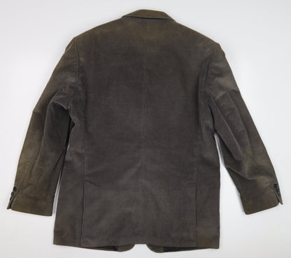 Balex Men's Brown Corduroy Blazer 40 in Lined Casual