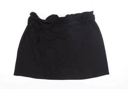 New Look Women's Black High-Waist Pencil Skirt Size 18